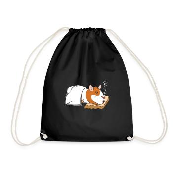 Cochon d'Inde - Sac de sport léger - noir - Devant