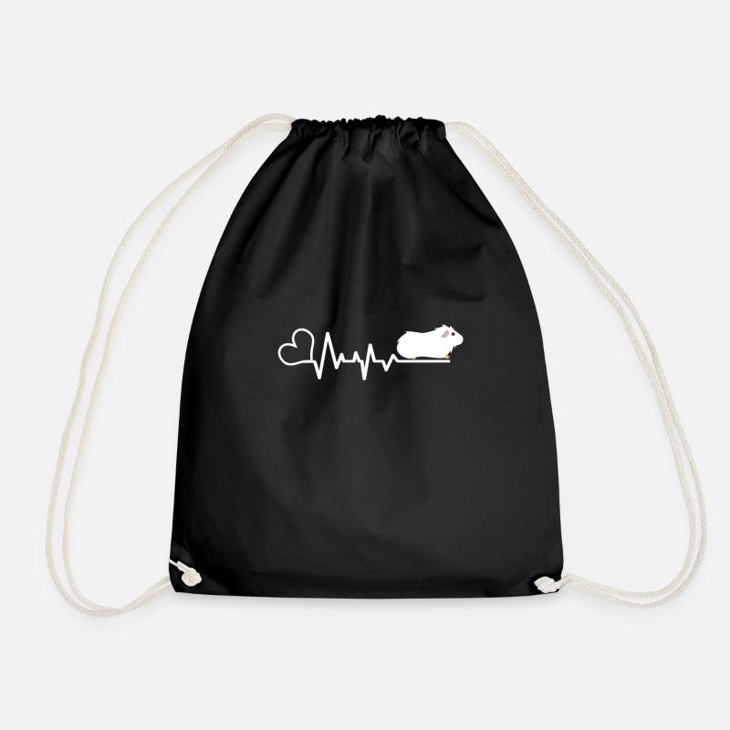 Cochon d'Inde - Sac de sport léger - noir