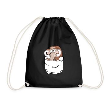 mammouth - Sac de sport léger - noir - Devant