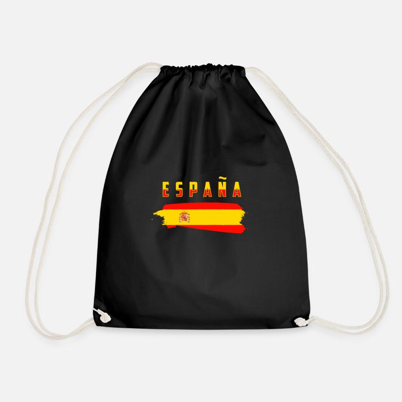 Spanien - Turnbeutel - Schwarz