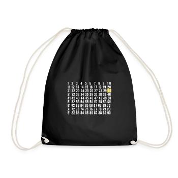 30e anniversaire - Sac de sport léger - noir - Devant