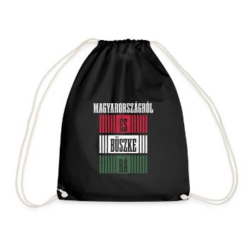 Hongrie Cadeau Hongrie Cadeau Hongrie Amour - Sac de sport léger - noir - Devant