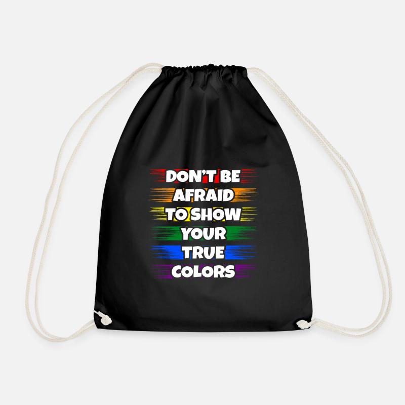 Lgbt - Sac de sport léger - noir