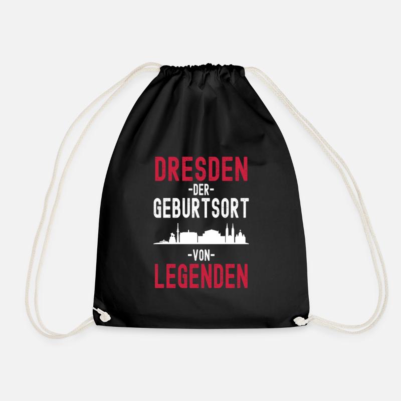 Dresden - Turnbeutel - Schwarz