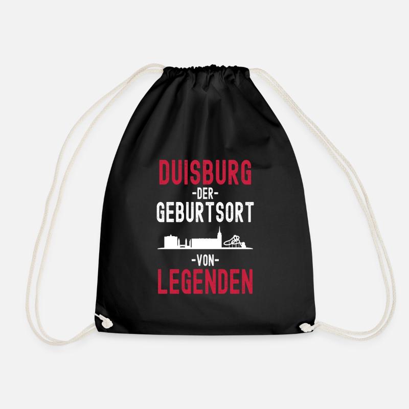 Duisburg - Turnbeutel - Schwarz