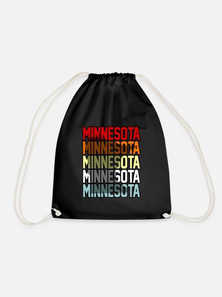 Minnesota Minnesotan Cadeau - Sac de sport léger - noir