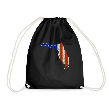 Cadeau maison en Floride - Sac de sport léger - noir - Devant