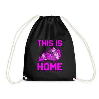 Startseite Kentucky geschenk - Turnbeutel - Schwarz - Vorne