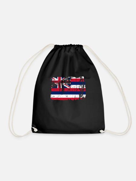 Cadeau maison Hawaï - Sac de sport léger - noir