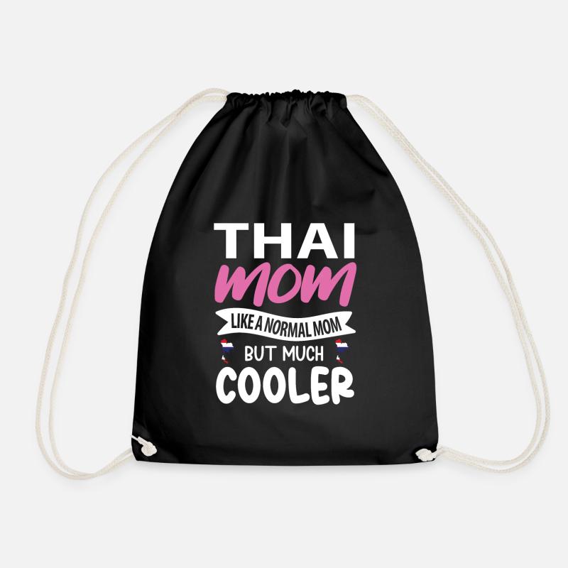 Thailand - Turnbeutel - Schwarz
