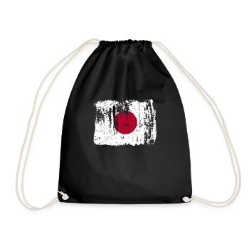 Japon-fier-cadeau - Sac de sport léger - noir - Devant