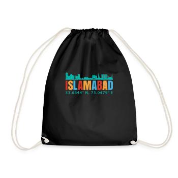 Islamabad - Sac de sport léger - noir - Devant