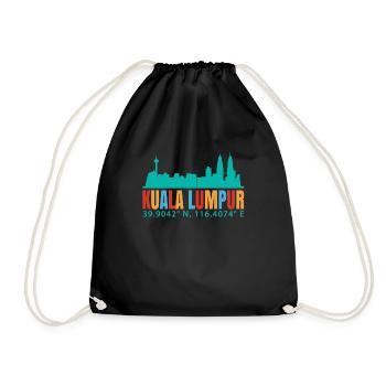 Kuala Lumpur - Sac de sport léger - noir - Devant