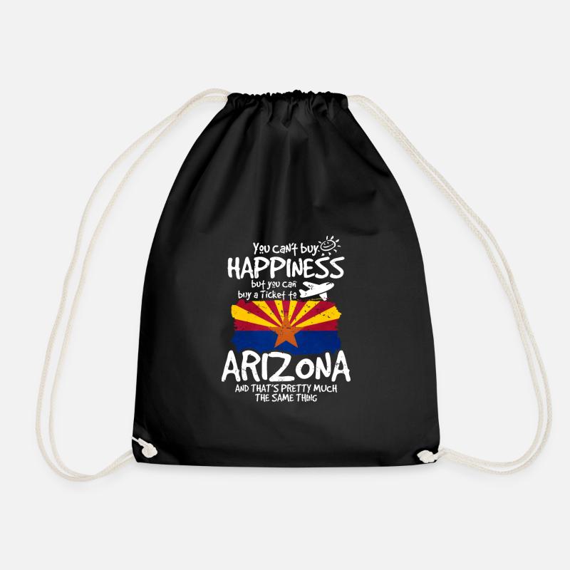 Arizona - Turnbeutel - Schwarz