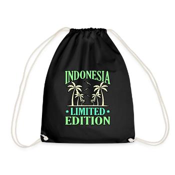Indonésie - Sac de sport léger - noir - Devant