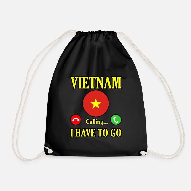 Vietnam - Turnbeutel - Schwarz