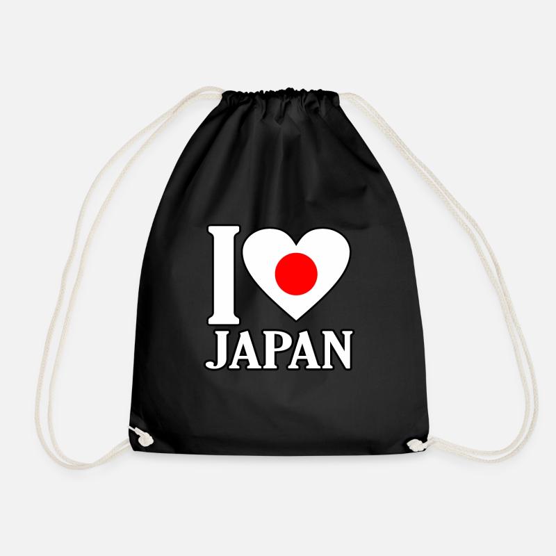 Japan - Turnbeutel - Schwarz