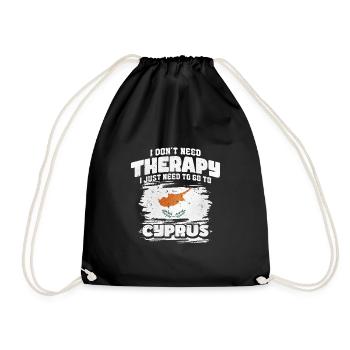 Chypre - Sac de sport léger - noir - Devant