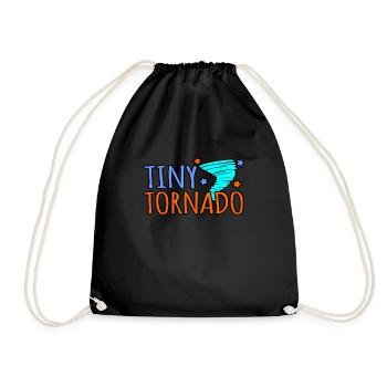 Tornado - Turnbeutel - Schwarz - Vorne