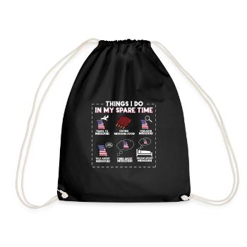 Missouri - Drawstring Bag - black - Front
