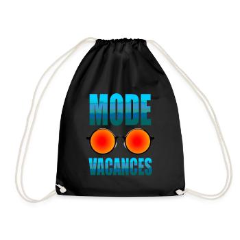Mode Vacances - Sac de sport léger - noir - Devant