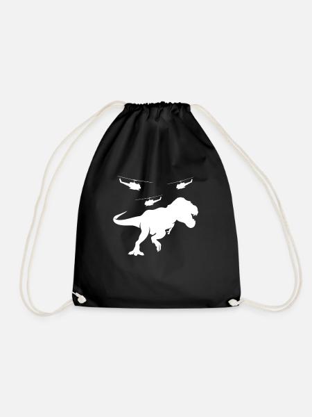 Hélicoptère T-Rex - Sac de sport léger - noir
