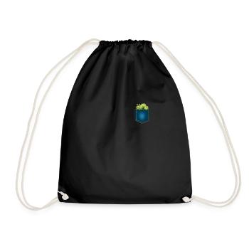 Chenille - Sac de sport léger - noir - Devant