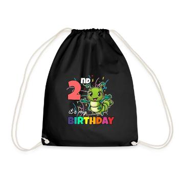Chenille - Sac de sport léger - noir - Devant