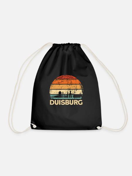 Duisburg - Turnbeutel - Schwarz
