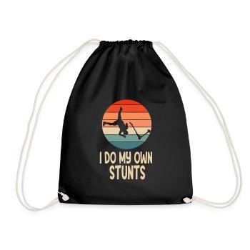 Scooter Scooter Scooter Gift - Drawstring Bag - black - Front