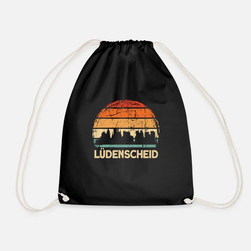 Lüdenscheid - Turnbeutel - Schwarz