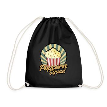Popcorn Squad - Sac de sport léger - noir - Devant