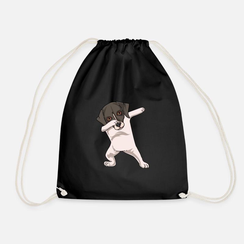 Whippet - Turnbeutel - Schwarz