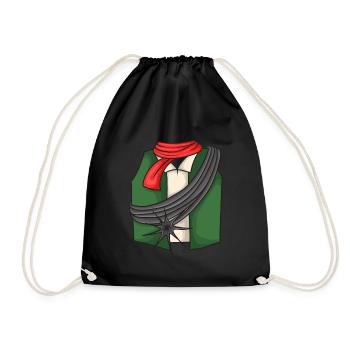 Costume de ramoneur - Sac de sport léger - noir - Devant