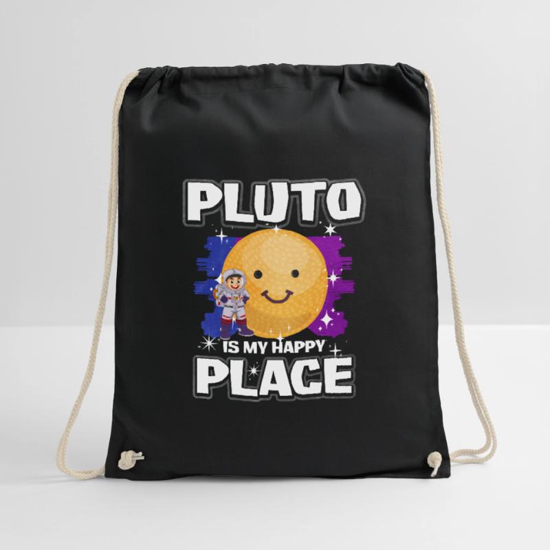 Pluto Planet Gift Drawstring Bag