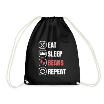 Kidney Beans - Drawstring Bag - black - Front