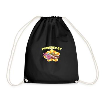 Propulsé par Bubble Tea et Frame - Sac de sport léger - noir - Devant