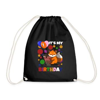1er anniversaire Fox - Sac de sport léger - noir - Devant
