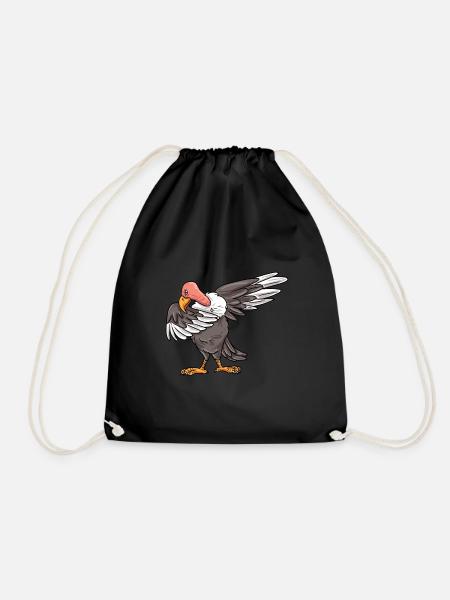 Vautour - Sac de sport léger - noir