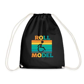Fauteuil roulant - Sac de sport léger - noir - Devant