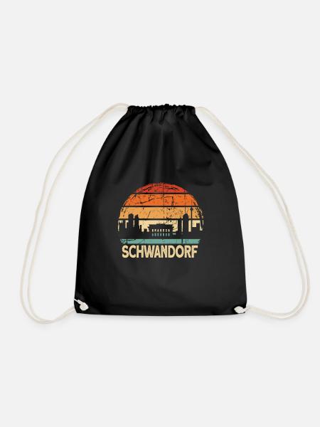 Schwandorf - Turnbeutel - Schwarz