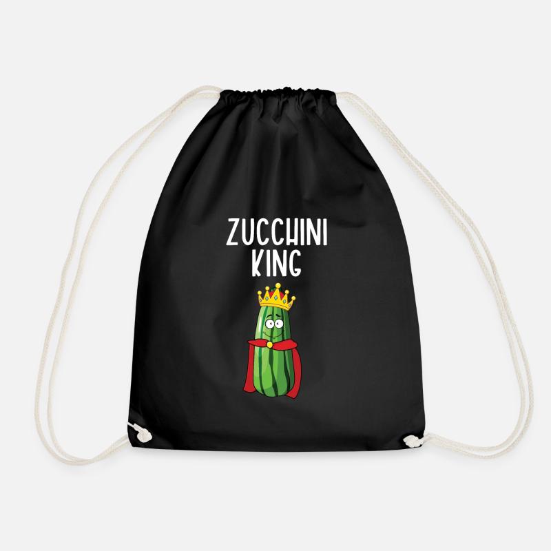 Zucchini - Turnbeutel - Schwarz