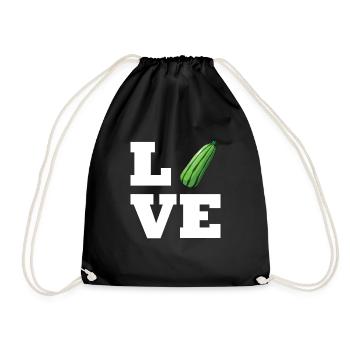Virtual Reality VR Gift - Drawstring Bag - black - Front