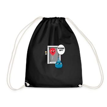 Ascenseur à ballons Dire - Sac de sport léger - noir - Devant