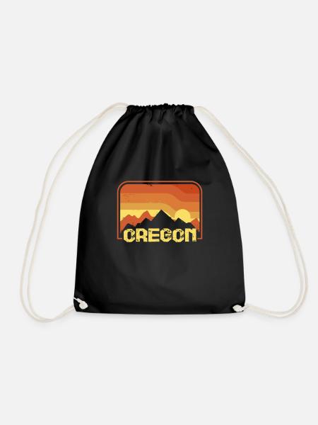Oregon - Turnbeutel - Schwarz