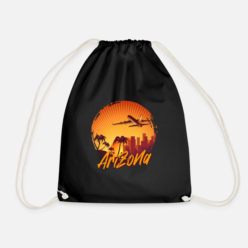 arizona - Turnbeutel - Schwarz