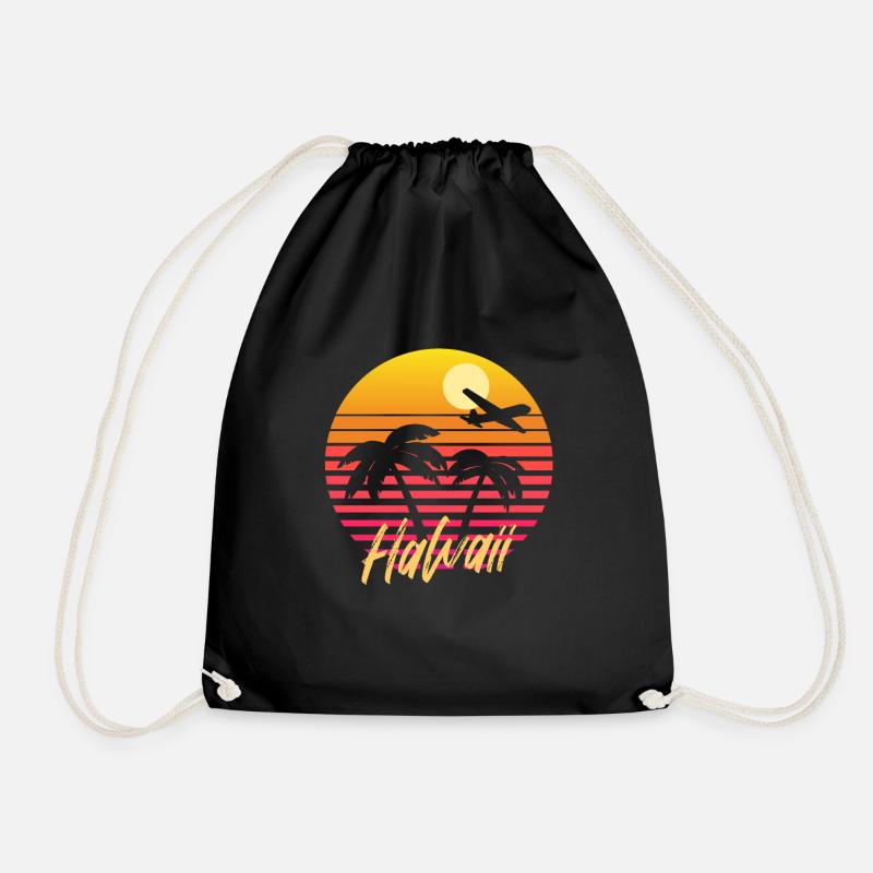 Hawaï - Sac de sport léger - noir
