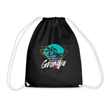 Géorgie - Sac de sport léger - noir - Devant