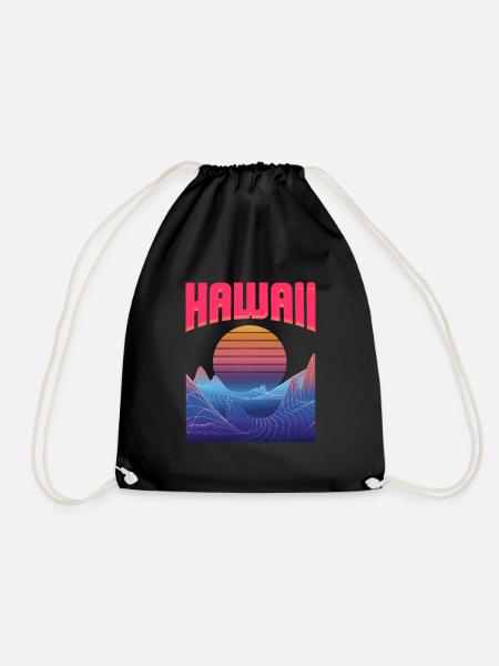 Hawaï - Sac de sport léger - noir