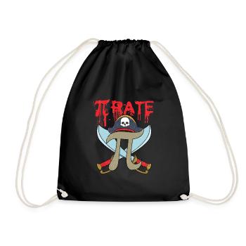 Pi Pirate Math - Sac de sport léger - noir - Devant